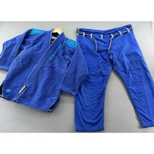 Tatami Fightwear Martial Arts Mens Blue Rolling Grappling F3G